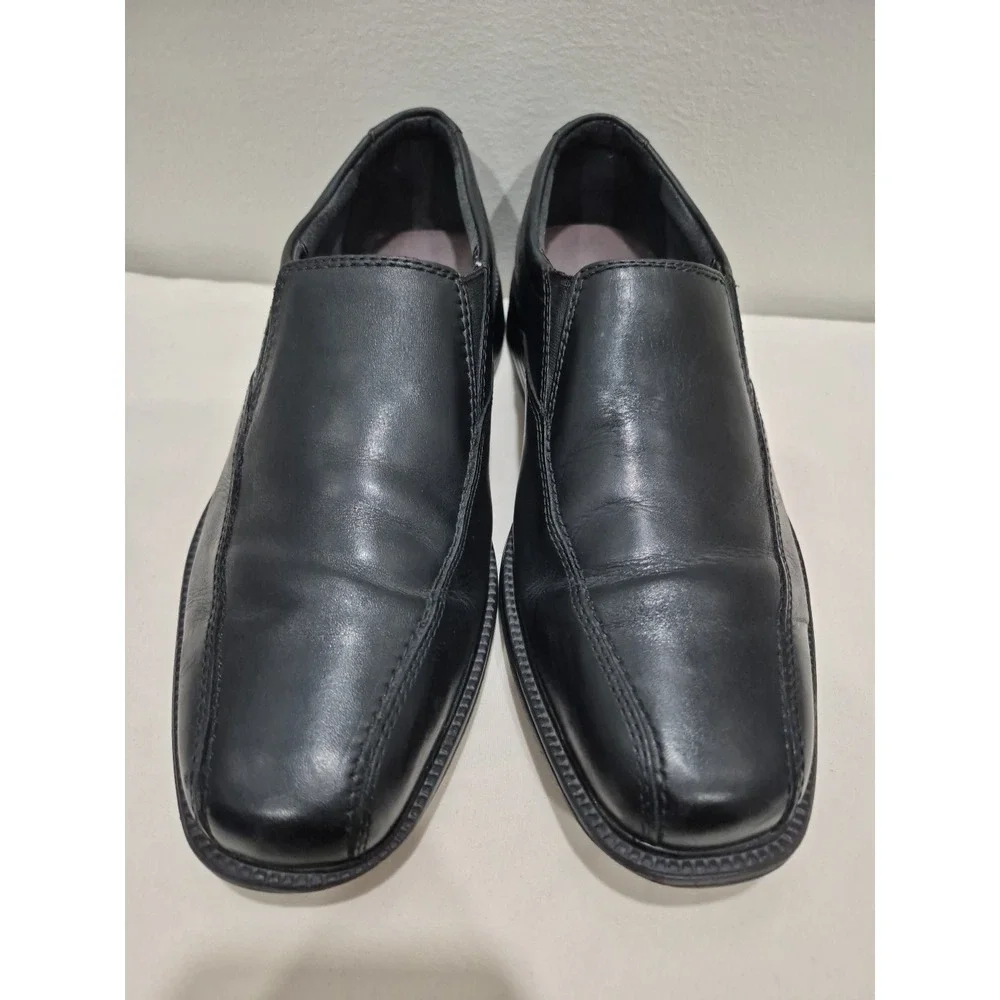Bostonian Flex Lite Slip On Loafers Mens Sz 9 Black Leather Dress Shoes 26025895